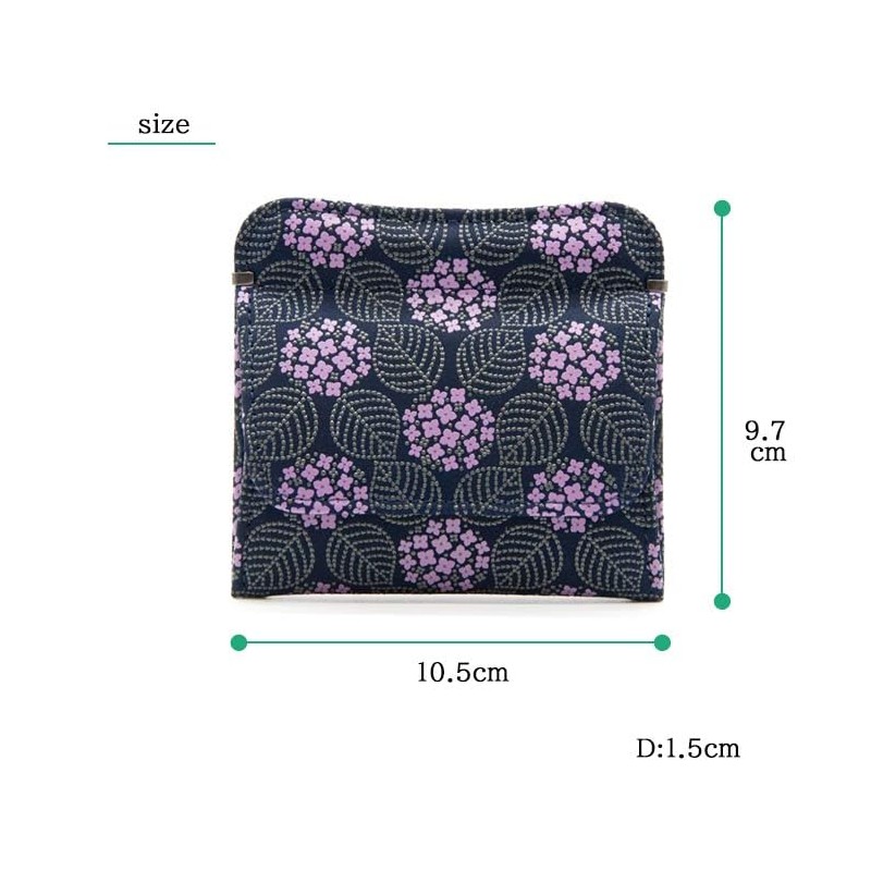 Inden-Ya Inden Misono Hydrangea Purple Flower Traditional Craft Koshu Inden