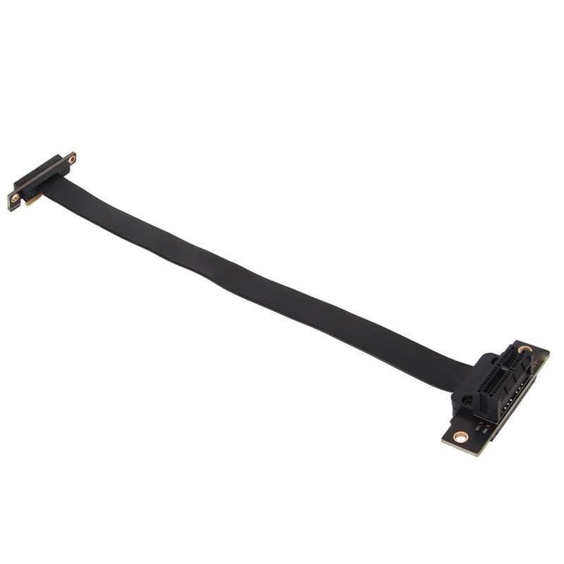 PCIE 3.0 1X Extension Cable Dual 90 Degree Right Angle