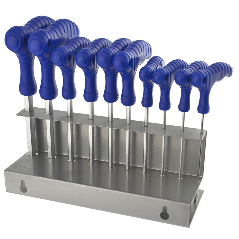 AB Tools Allen/Hex Key T-Bar/T-Handle Driver Allan Alan Set TE224