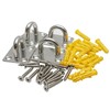 Hulless 4 Pcs 2 x 1.6 Inch 304 Stainless Steel