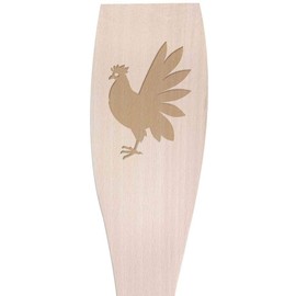 Large 'Cockerel Silhouette' Wooden Cooking Spatula (SA00020784)