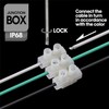 LIGHTEU®, Outdoor Junction Box Waterproof IP68 3 Pin M20 for