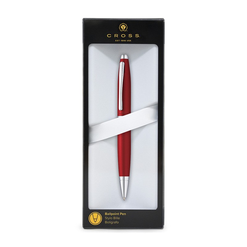 A. T. Cross Calais Matt Metallic Ballpoint Pen in Self