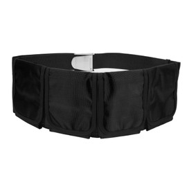 Glomora Scuba Weight Belt, Diving Weight Belt for Freediving, Neoprene Diving, Stable Adjustable Belt for Waist, Elastic Quick Release for Diving and Freediving Accessories (Black)