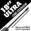 18 Inch Forstner Bit Extension for 3/8" Round Shank, Hole