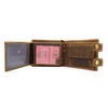 Lemasi Biker Wallet with Chain RFID Protection Hunter Leather Wallet