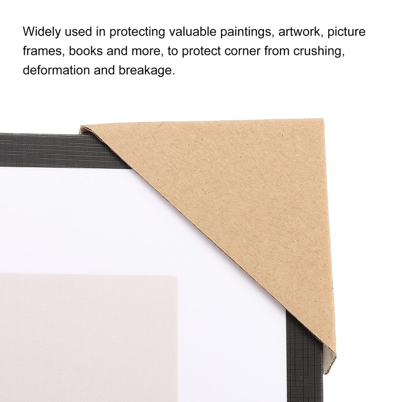 sourcing map Pack of 40 Adjustable Cardboard Edge Protectors 3