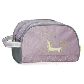 Enso Beautiful Day Pencil Case, berry, makeup bag