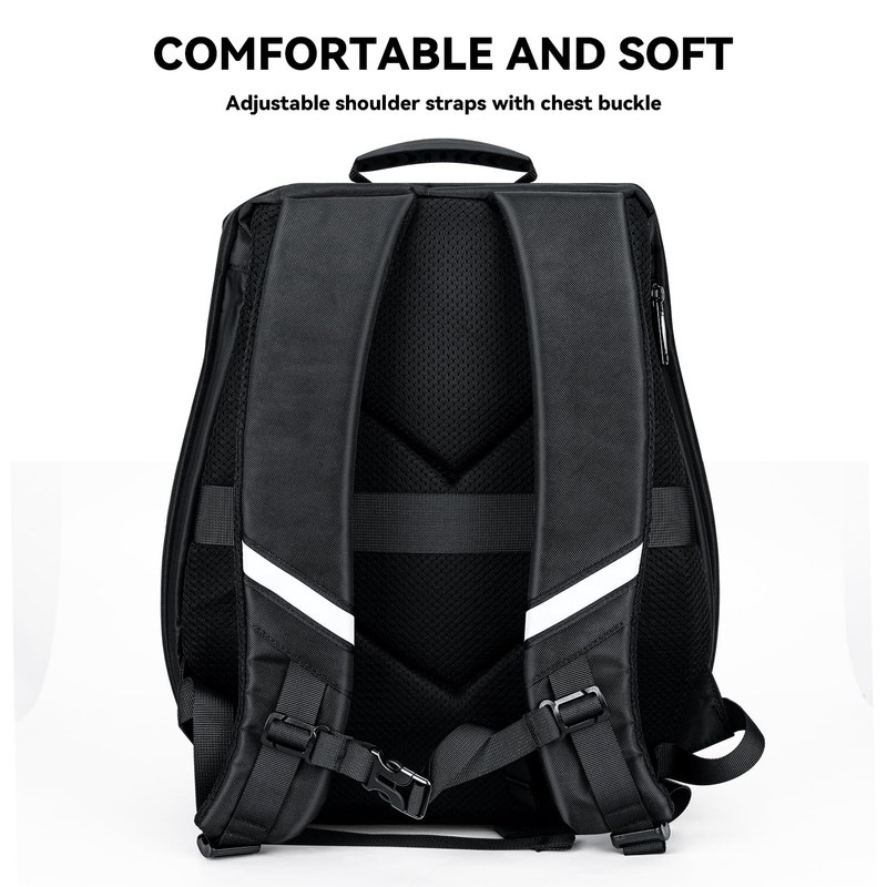 Led Backpack with Programmable Screen, App Control DIY Owl Eyes