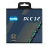 KMC DLC12 12 Speed Chain, 126 Links, Celeste