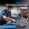 Forge TSA Approved Luggage Locks Ultra-Secure Dimple Key Cable Locks