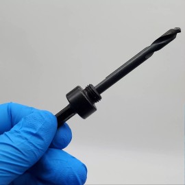 Morse 1/4" Hole Saw Arbor 1/2"-20 for 9/16" to 1-3/16" Hole Saws 4-5/8"L 139007