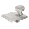 WRS 1/8" Offset Aluminum Storm Door Panel Clips with Screws