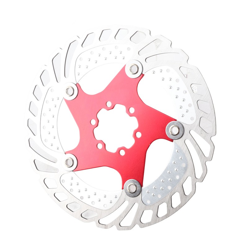 Stainless Steel Bike Cycling Disc Brake Cooling Floating Rotor (180mm)