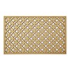 DII DII Rubber Doormats Collection All Weather, 18x30, Gold Double