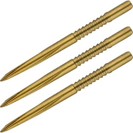 Unicorn Volute Steel Dart Tips - Black - 36mm