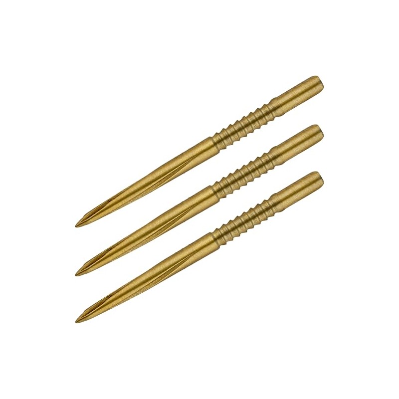 Unicorn Volute Steel Dart Tips - Black - 36mm