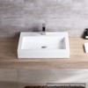 Luxier CS-021-F Bathroom Porcelain Ceramic Vessel Vanity Sink Art Basin