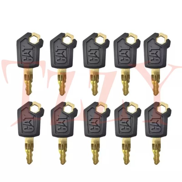 Unbranded For Caterpillar 5p8500 (Set of 10) Excavator Keys Grader