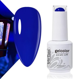 Arte Clavo 15ml Gel Nail Polish Paulina Lapis Blue Color Translucent Soak Off LED Nail Lamp Gel Polish -SIZE: .5 fl.Oz/Each 15 ml/Each 11311…