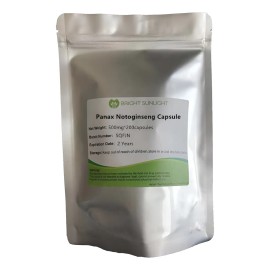 Bright Sunlight Sanqi Radix Panax Notoginseng 200 Cápsulas