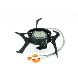 Fox Cookware Heat Transfer 3200 Stove - Gaskocher zum Karpfenangeln & Wallerangeln, Kochplatte zum Kochen am Wasser, Campingkocher