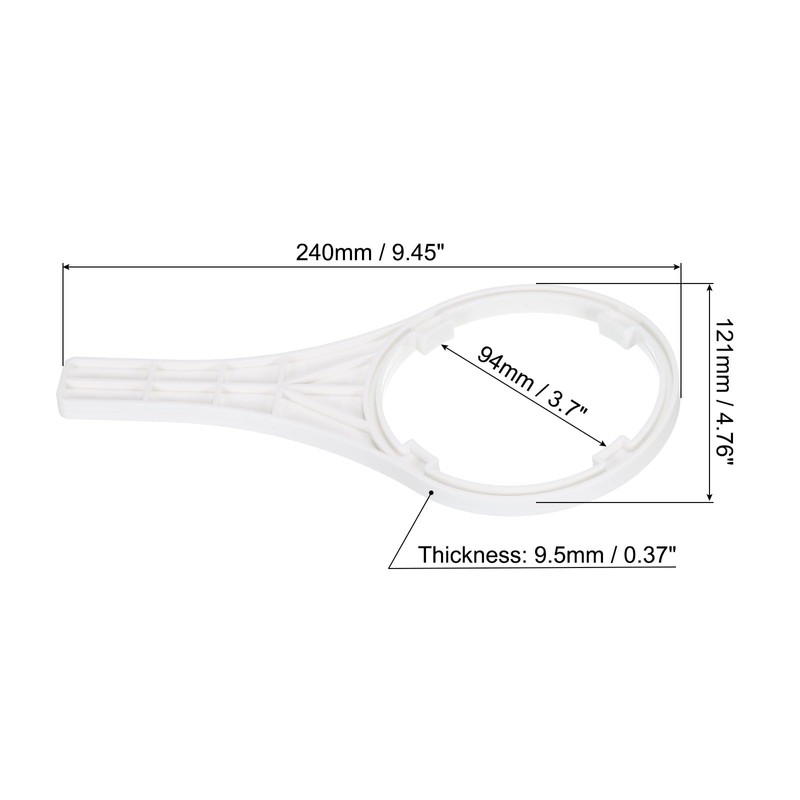 sourcing map Water Filter Housing Wrench Fit for 10-inch Water