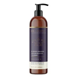 Gel Limpiador Facial Anti Imperfecciones Collagenic Con Acido Salicílico Colágeno Hidrolizado y Ácido Hialurónico para todo tipo de piel