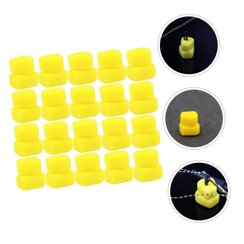 Sosoport Professional Fishing Supplies 100pcs Artificial Corn Grain Baits for