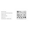Alexnailart Nail Art Stamping Plate Chinese Style Summer Template Image