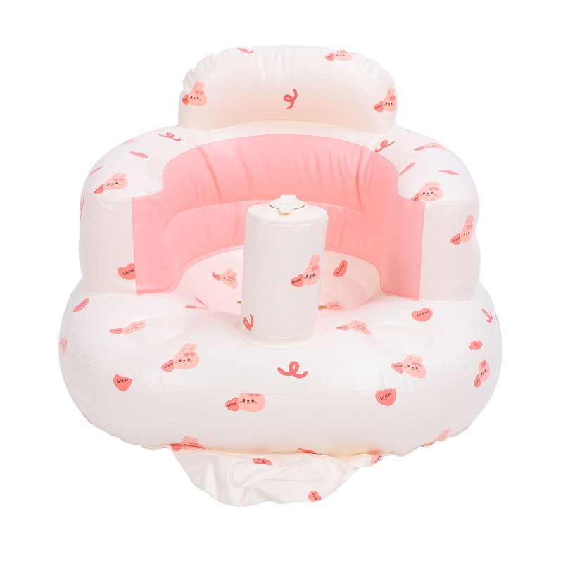 Baby Inflatable Seat with Air Pump Infant Back Support Sofa