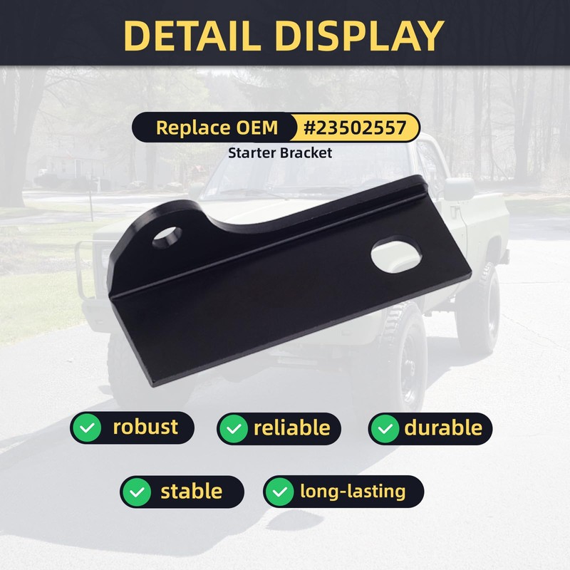 23502557 Starter Bracket, Starter Mounting Bracket, for GM and 6.2