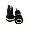 3.5mm Jack 4 Pole Panel Mount Terminal With Locking Nut