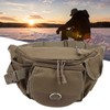 Fishing Bag Portable Polyester Storage Pack Bumbag Adjustable for Outdoor
