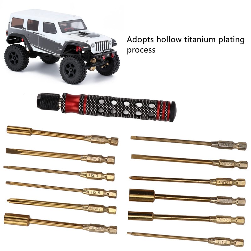 12 in 1 Screwdriver Set, RC Car Tool Kit, RC
