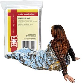 Ever Ready First Aid Emergency Space Mylar Survival Camping Sleeping Bag 36” x 84”
