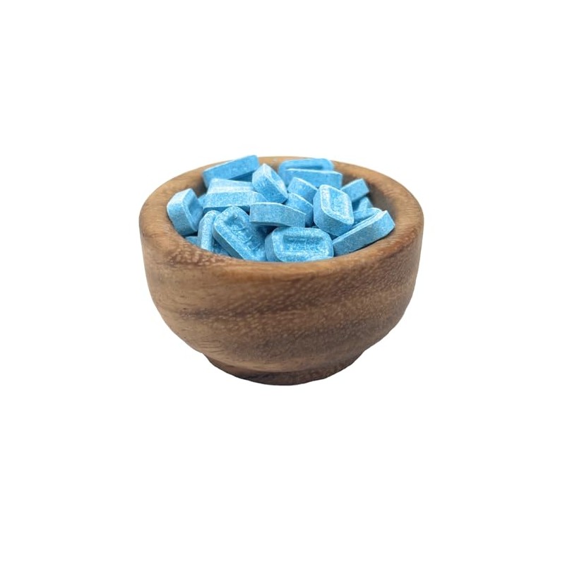 YANKEETRADERS Classic Pez Sour Blue Raspberry Unwrapped Candy Dispenser Refill,