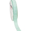 PRÄSENT Leinenband Ostern Schleifenband 1.5 cm Webkante 2.0 m Polyester