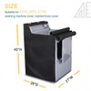 AKEfit Washing Machine Cover,Waterproof Dustproof Washing Cover with Zipper,Fit for