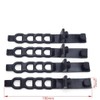 4 Pieces Motorcycle Headlight Mask Rubber Fix Mounts Strips Motocross