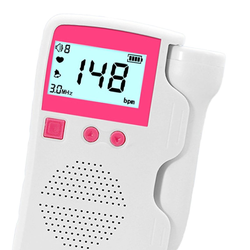 Fetal Heartbeat Monitor High Sensitivity Clear Sound Quality Low Noise