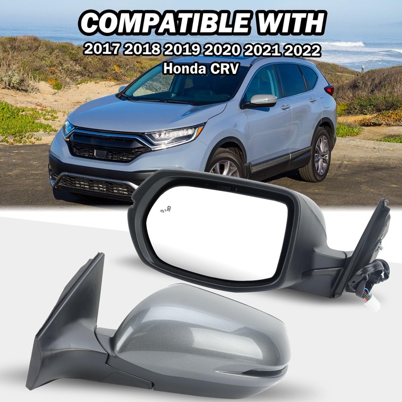 MOFOAP Driver Side Mirror Compatible with Honda CR-V 2017-2022 Rear