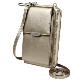 KUKOO Small Crossbody Bag for Women Cell Phone Purse Wallet Mini Shoulder Handbag with Adjustable Strap