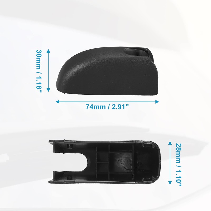 A ABSOPRO Rear Window Wiper Arm Cover Cap for Toyota