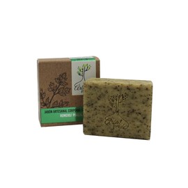 Arbol Verde Jabón en Barra Corporal Exfoliante con Romero, Perejil y Pimienta. 100 grs