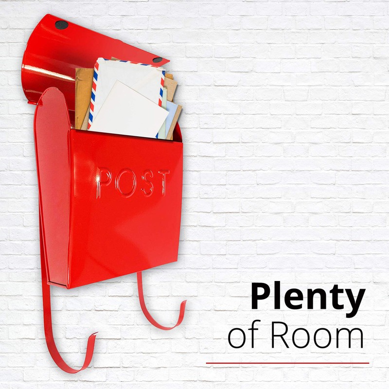 NACH Mailboxes for Outside Wall Mount, 12 x 11.2 x