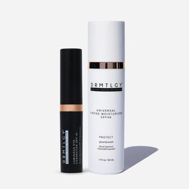 DRMTLGY SPF + Glow Set - Luminous Eye Corrector SPF 41 and Universal Tinted Moisturizer SPF 46:_Luminous Eye Corrector (Fair)