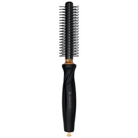 Olivia Garden OG Barber round brush with Ceramic Coated Barrel, quick drying and v-shaped bristles for easy styling on men hair, 1/2 inch