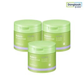 Centellian 24 [Fashion Plus] [Centellian 24] Centellian 24 Madeca Real Green Pore Pads 60 sheets 3 pieces Centella asiatica Essence Soothing Cleaning Tightening / [패션플러스][센텔리안24]센텔리안24 마데카 리얼 그린 포어 모공 패드 60매 3개 병풀 에센스 진정 클리닝 타이트닝