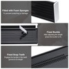 sourcing map 4 Pcs Plastic Drawer Dividers Organizer 11"-18" Adjustable